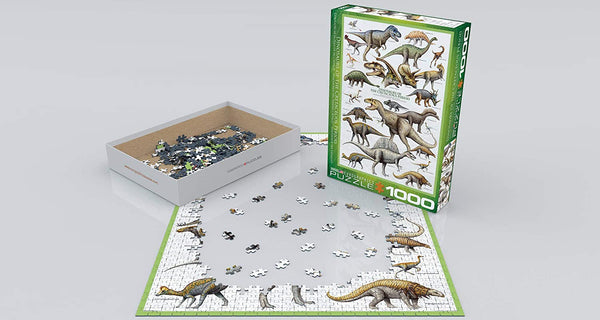 EuroGraphics - Dinosaurs of the Cretaceous Period Jigsaw Puzzle (1000 Pieces)
