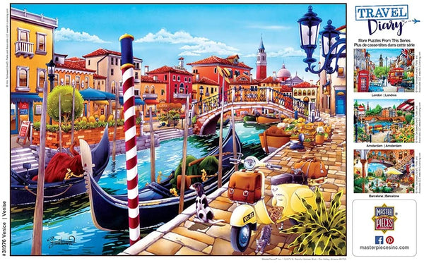 Masterpieces - Travel Diary Venice Jigsaw Puzzle (550 Pieces)