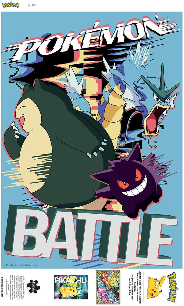 Buffalo Games - Pokemon - Pokemon Battle Distortion - 300 Large Piece Jigsaw Puzzle