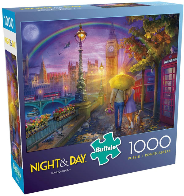 Buffalo Games - London Rain - 1000 Piece Jigsaw Puzzle