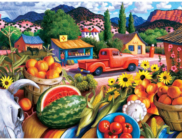 Masterpieces - Roadside of the Southwest Summer Fresh Jigsaw Puzzle (550 Pieces)
