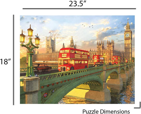 Springbok Jigsaw Puzzles Westminster Bridge - 500 Piece