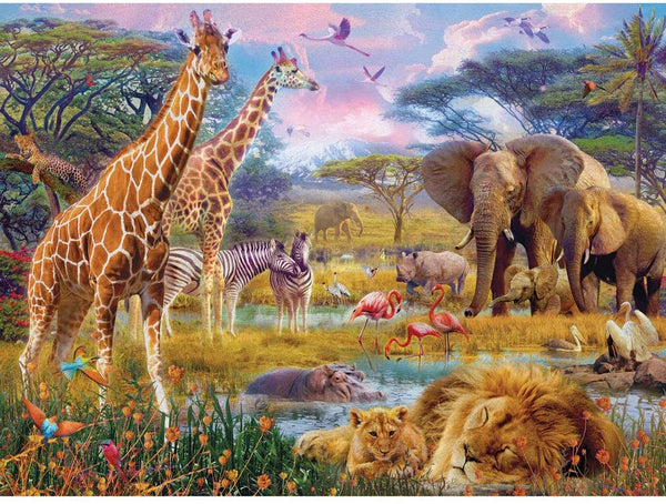 Bits and Pieces - Savannah Animals 500 Piece Jigsaw Puzzles - 18