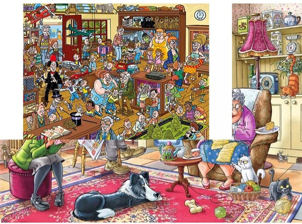 Holdson - Wasgij Destiny 20 Toy Shop Jigsaw Puzzle (1000 Pieces)