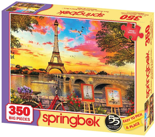 Springbok Paris Sunset 350 Piece Jigsaw Puzzle