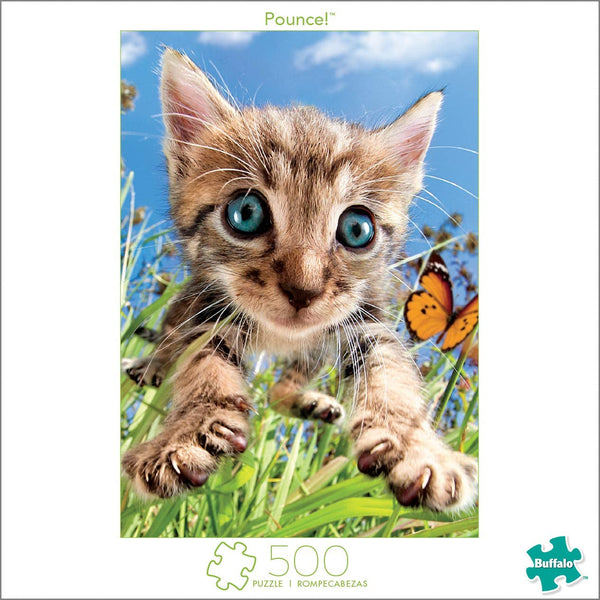 Buffalo Games - Earthpix Collection - Pounce! - 500 Piece Jigsaw Puzzle