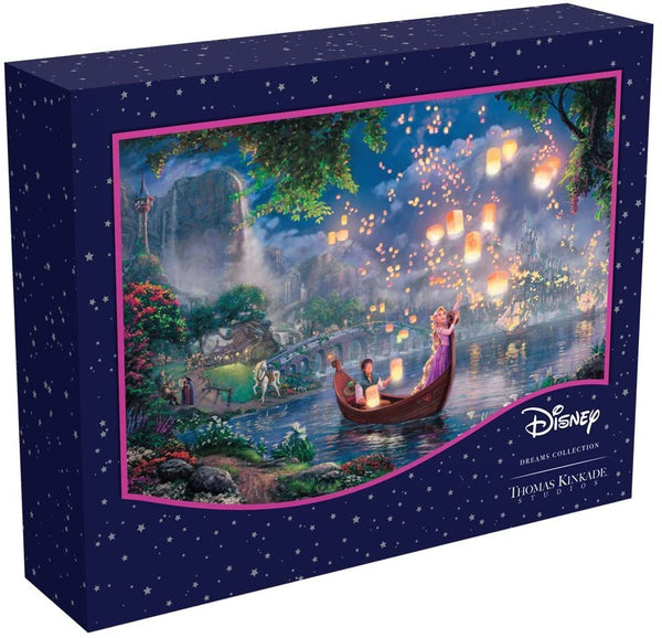 Ceaco Perfect Piece Count Puzzle - Thomas Kinkade Disney Dreams Collection - Tangled