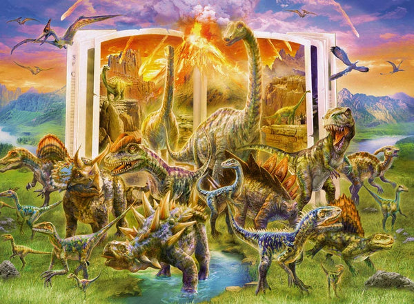 Ravensburger - Dino Dictionary Jigsaw Puzzle (300 Pieces)