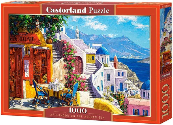 Castorland - Afternoon On The Aegean Sea Jigsaw Puzzle (1000 Pieces)