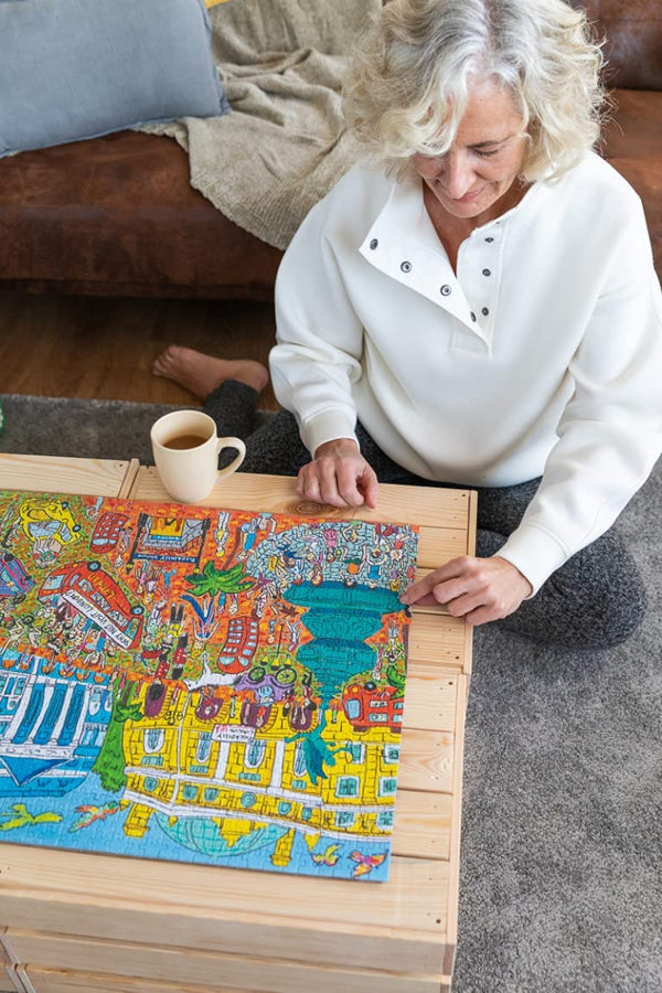 Jumbo - Butterfly Poster Jigsaw Puzzle (1000 Pieces)