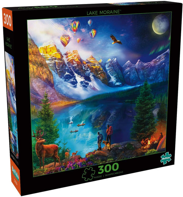 Buffalo Games - Lake Moraine Journey - 300 Large Piece Jigsaw Puzzle
