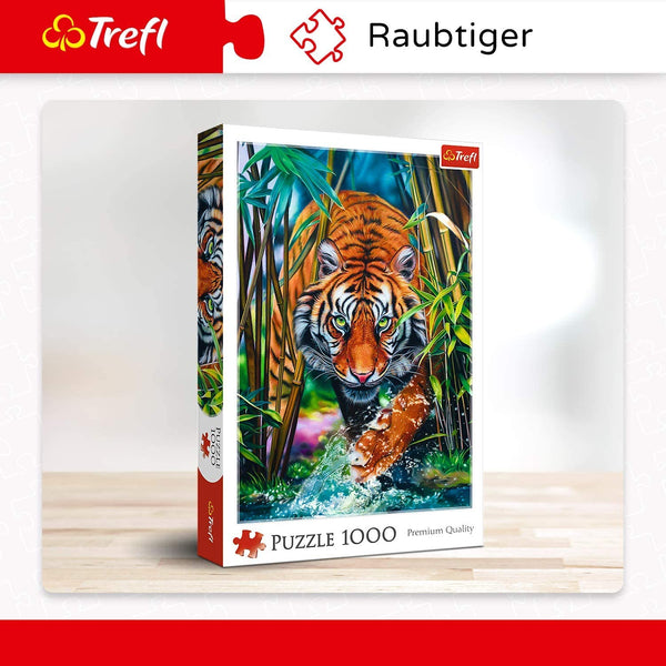 Trefl - Grasping Tiger Jigsaw Puzzle (1000 Pieces)