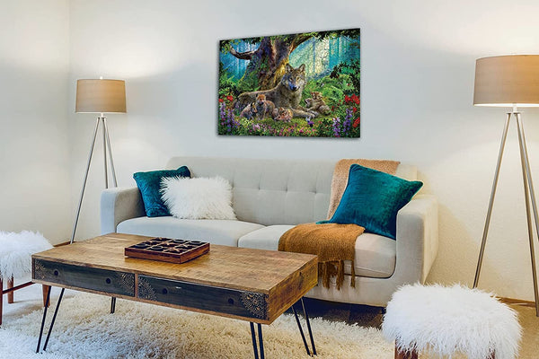 Ravensburger - Wolves in the Forest Jigsaw Puzzle (1000 Pieces)