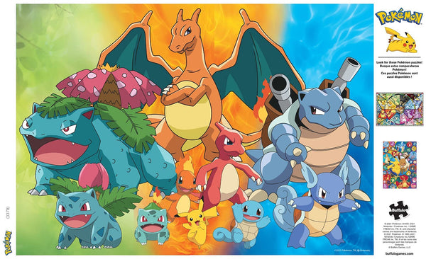 Buffalo Games - Pokemon - Kanto Region Evolutions - 500 Piece Jigsaw Puzzle
