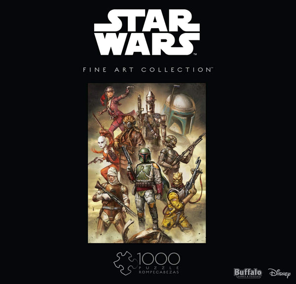 Star Wars Fine Art Collection - Scum and Villainy - 1000 Piece Jigsaw Puzzle