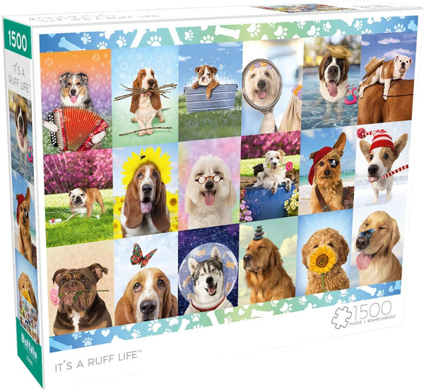 Buffalo Games - It's a Ruff Life - 1500 Piece Jigsaw Puzzle