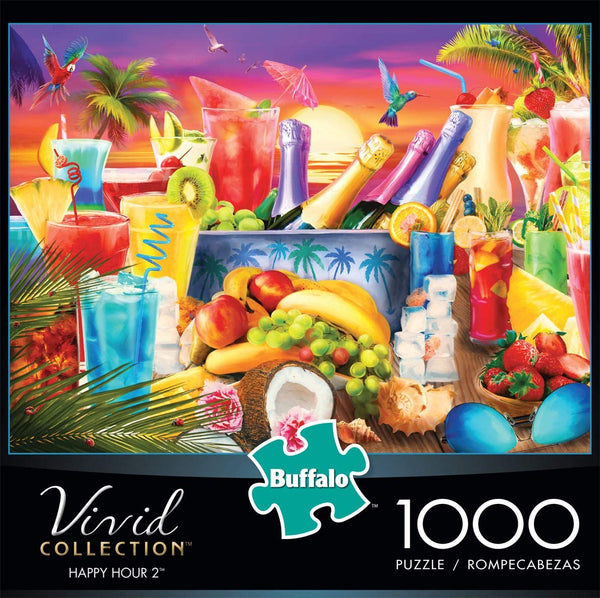 Buffalo Games - Happy Hour 2 - 1000 Piece Jigsaw Puzzle