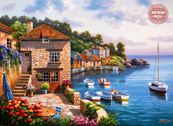 Anatolian - Harbour Garden Jigsaw Puzzle (1000 Pieces)