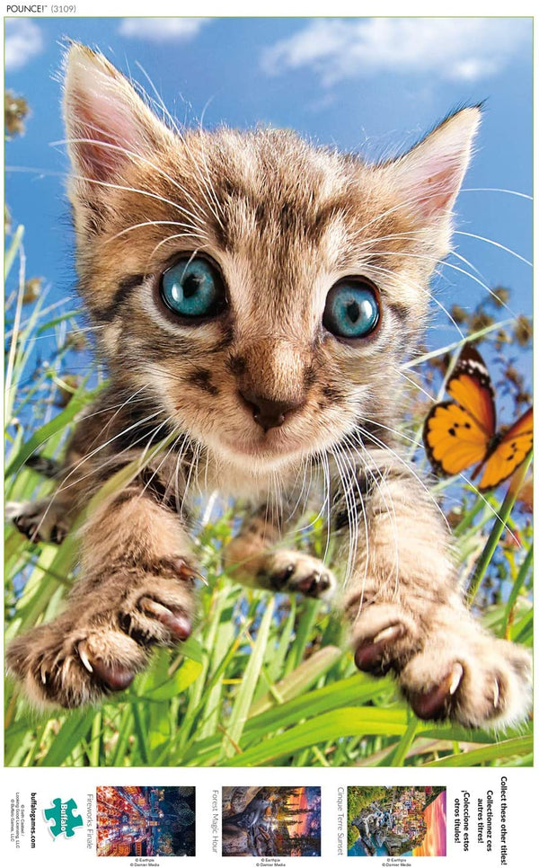 Buffalo Games - Earthpix Collection - Pounce! - 500 Piece Jigsaw Puzzle