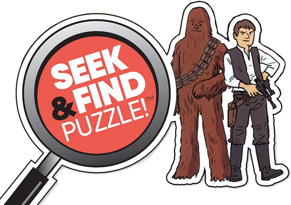 Buffalo Games Star Wars - Seek & Find - The Death Star - 300 Large Piece Jigsaw Puzzle