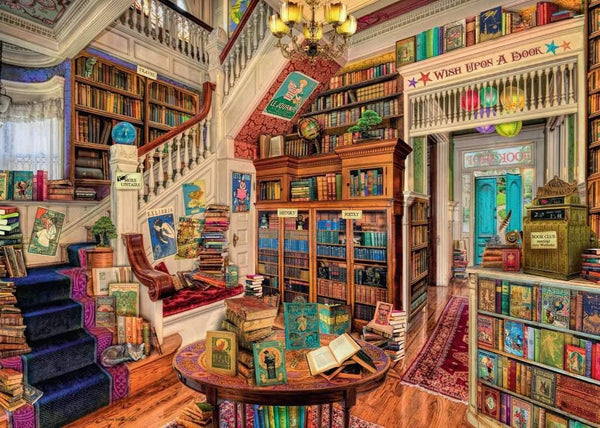 Ravensburger - Aimee Stewart - The Fantasy Bookshop Jigsaw Puzzle (1000 Pieces)