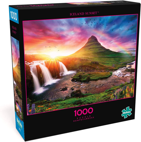 Buffalo Games - Photography - Iceland Sunset - 1000 Piece Jigsaw Puzzle