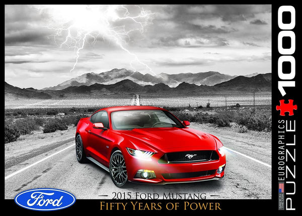 EuroGraphics - Ford Mustang 2015 Jigsaw Puzzle (1000 Pieces)