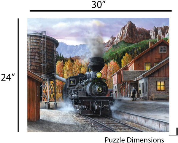 Springbok Mountain Express Jigsaw Puzzle (1000 Piece)