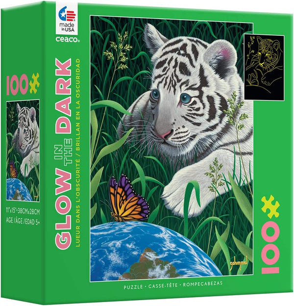 Ceaco - A Touch of Hope - Glow in the Dark by Schimmel Jigsaw Puzzle (100 Pieces)