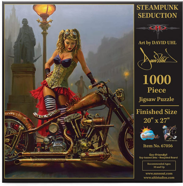Sunsout - Steam Punk Seduction by David Uhl Jigsaw Puzzle (1000 Pieces)