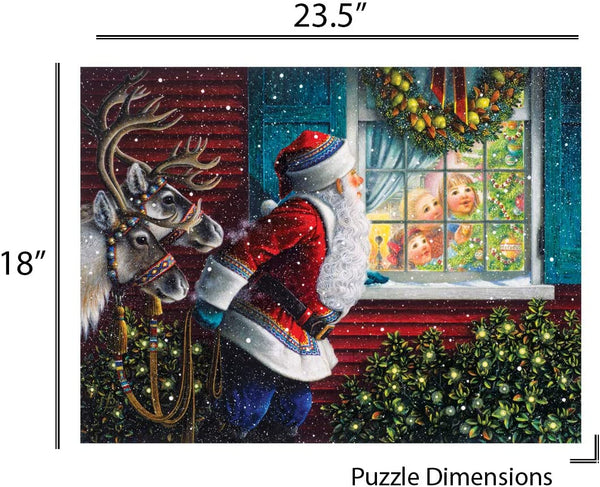 Springbok Puzzles - Gifts From Santa Jigsaw Puzzle (500 Piece)