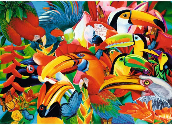 Trefl - Colourful Birds Jigsaw Puzzle (500 Pieces)