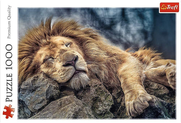 Trefl - Sleeping Lion Jigsaw Puzzle (1000 Pieces)