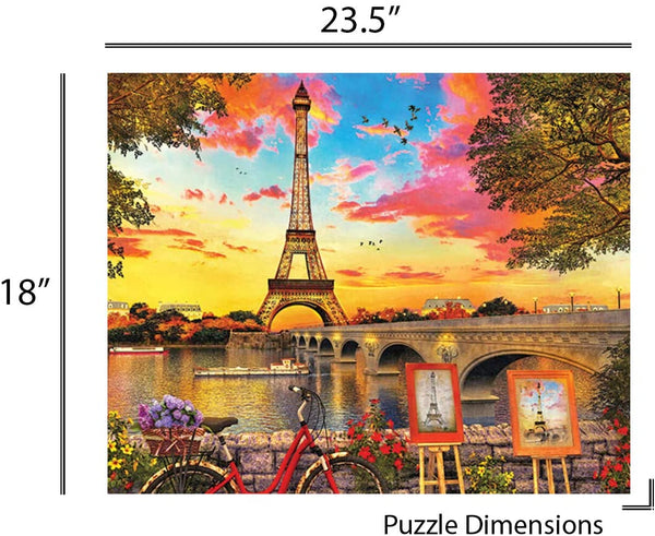 Springbok Paris Sunset 350 Piece Jigsaw Puzzle