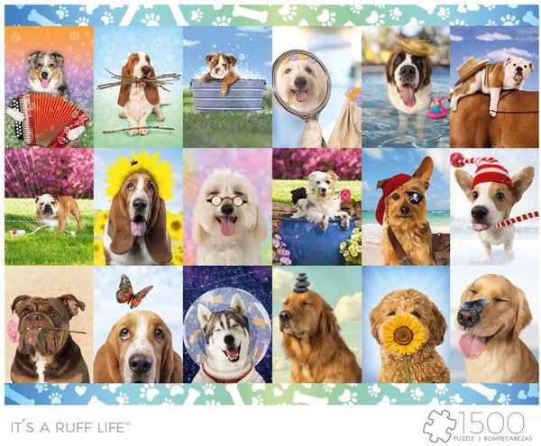 Buffalo Games - It's a Ruff Life - 1500 Piece Jigsaw Puzzle