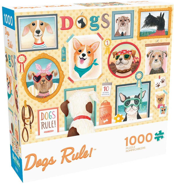 Buffalo Games - Dogs Rule - 1000 Piece Jigsaw Puzzle