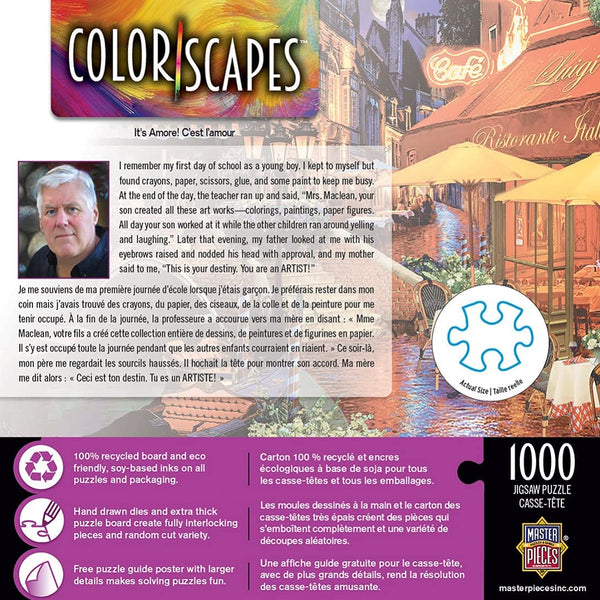 Masterpieces - Colorscapes Its Amore Jigsaw Puzzle (1000 Pieces)