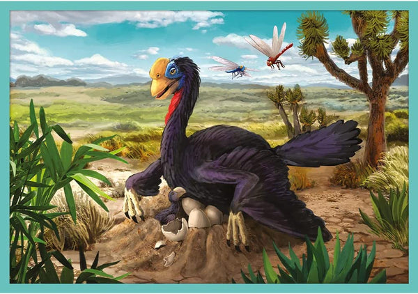 Trefl - Meet All The Dinosaurs 10-in-1 (from 20 to 48 pieces) Jigsaw Puzzle (329 Pieces)