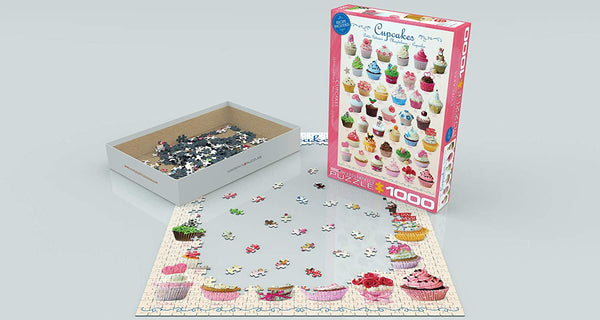 EuroGraphics - Cupcakes Jigsaw Puzzle (1000 Pieces)