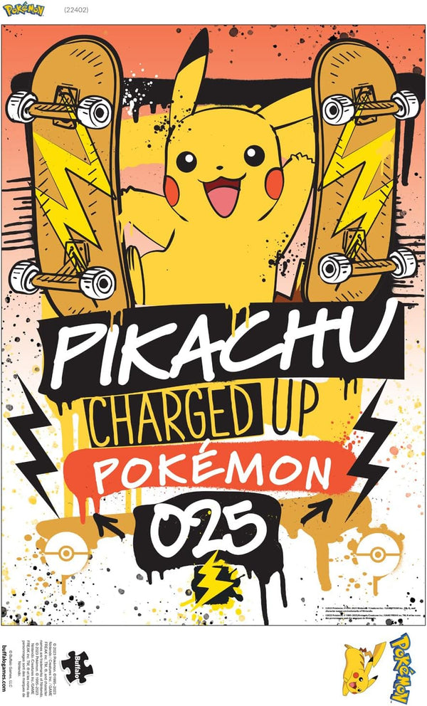 Buffalo Games - Pokemon - Charged UP - 300 Large Piece Jigsaw Puzzle
