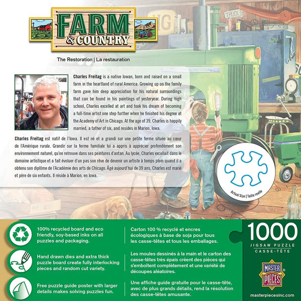 Masterpieces - Farm and Country - the Restoration Jigsaw Puzzle (1000 Pieces)