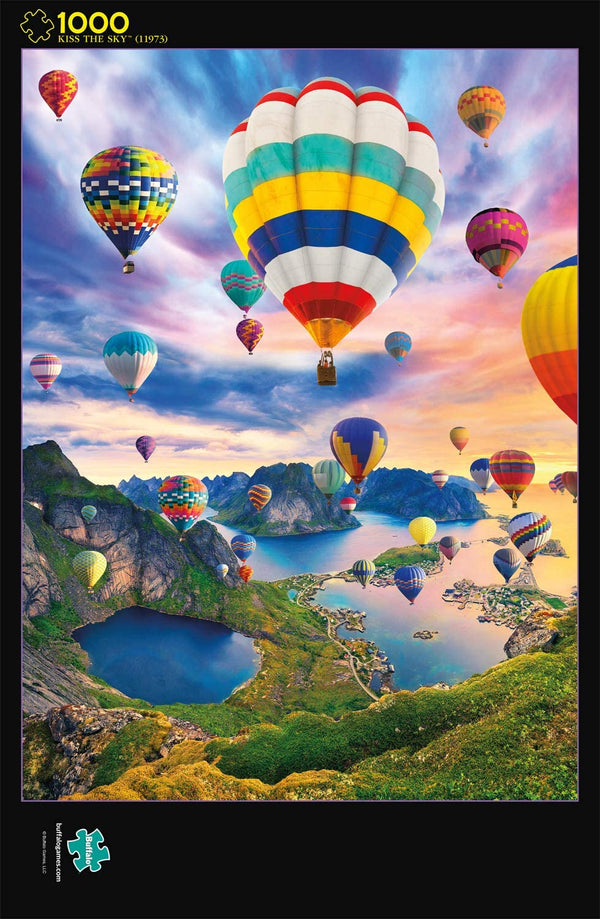Buffalo Games - Photography - Kiss The Sky - 1000 Piece Jigsaw Puzzle