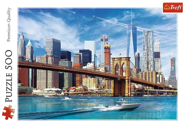 Trefl - View of New York Jigsaw Puzzle (500 Pieces)