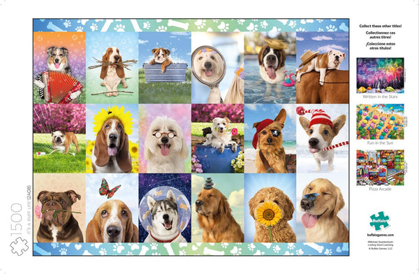 Buffalo Games - It's a Ruff Life - 1500 Piece Jigsaw Puzzle