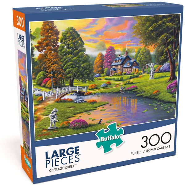 Buffalo Games - Cottage Creek - 300 Large Piece Jigsaw Puzzle