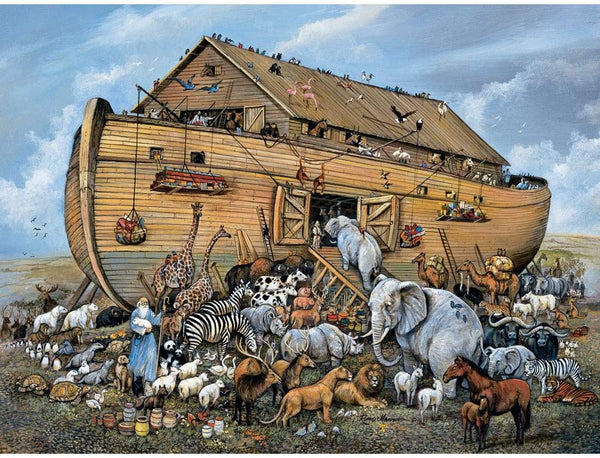 Bits and Pieces - Noah's Ark - Jigsaw Puzzle (300 pieces) by Artist Ruane Manning