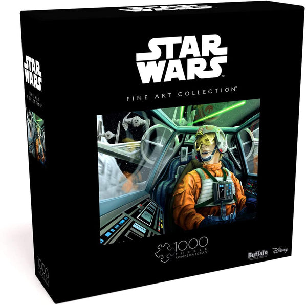 Buffalo Games Star Wars - Fine Art Collection - Baptism by Fire - 1000 Piece Jigsaw Puzzle