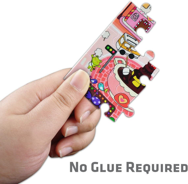 Pintoo - Animals In Forest Plastic Jigsaw Puzzle (80 Pieces)