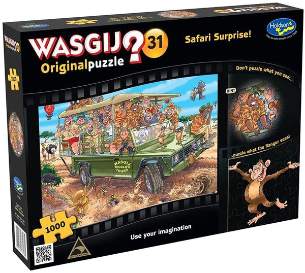 Holdson - Wasgij 31 Safari Surprise Jigsaw Puzzle (1000 Pieces)