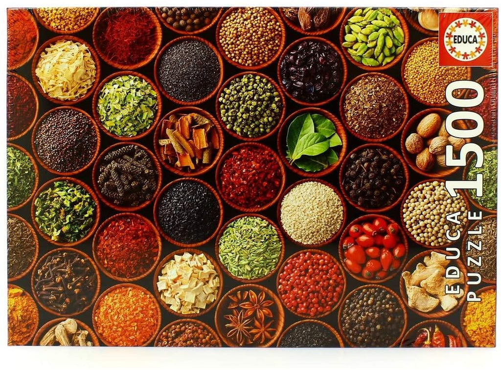 thumbnail image 2 of Puzzle World Map In Spices, 1 000 Pieces 2 of 12